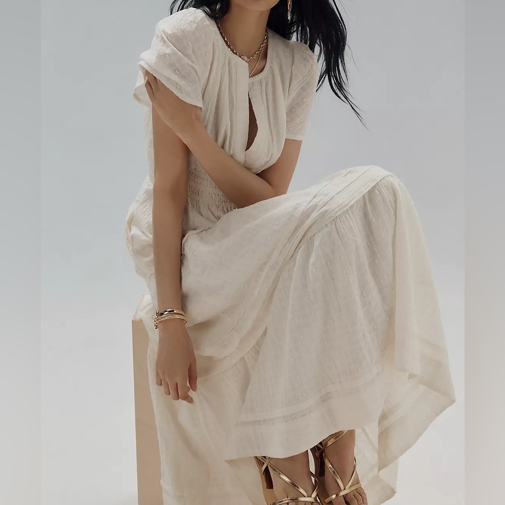 The Somerset Maxi Dress: Dobby Edition - Picture 3 of 7